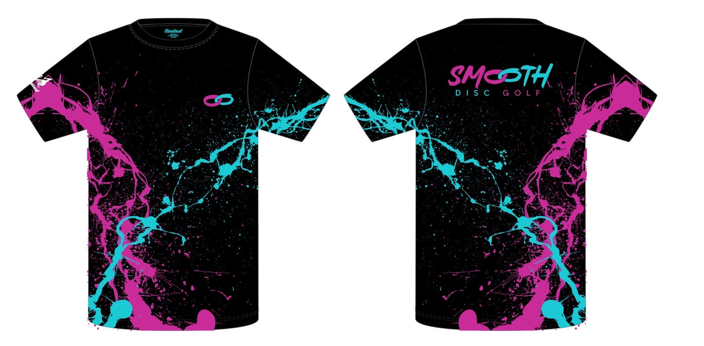 Smooth Disc Golf Jersey - Paint Splatter (Preorder - $10 Discount)